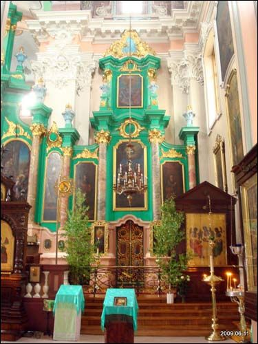 Vilnius. Orthodox church of the Holy Spirit and the monastery