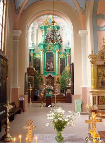 Vilnius. Orthodox church of the Holy Spirit and the monastery
