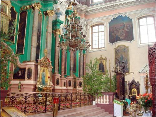 Vilnius. Orthodox church of the Holy Spirit and the monastery