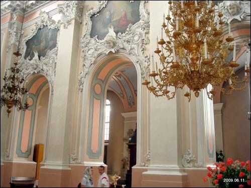 Vilnius. Orthodox church of the Holy Spirit and the monastery