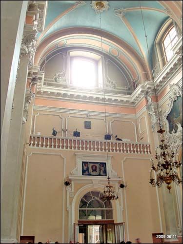 Vilnius. Orthodox church of the Holy Spirit and the monastery