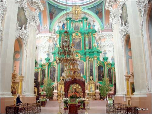 Vilnius. Orthodox church of the Holy Spirit and the monastery