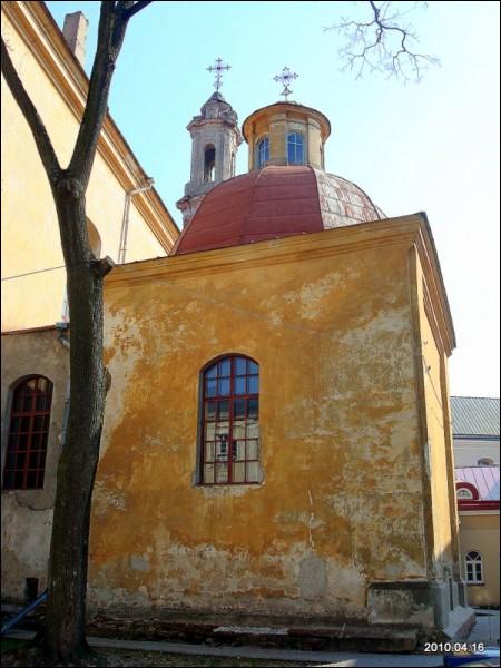 Vilnius. Orthodox church of the Holy Trinity and the monastery of Basilians (Uniate)