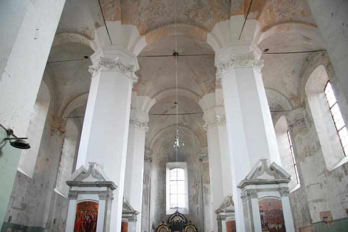 Vilnius. Orthodox church of the Holy Trinity and the monastery of Basilians (Uniate)