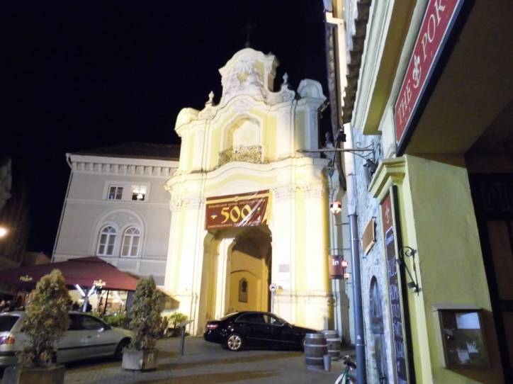 Vilnius. Orthodox church of the Holy Trinity and the monastery of Basilians (Uniate)