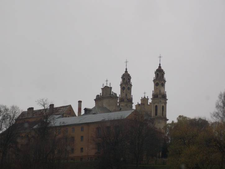 Vilnius. Orthodox church of the Holy Trinity and the monastery of Basilians (Uniate)