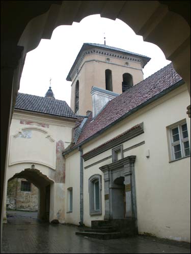 Vilnius. Orthodox church of the Holy Trinity and the monastery of Basilians (Uniate)