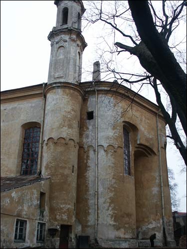 Vilnius. Orthodox church of the Holy Trinity and the monastery of Basilians (Uniate)
