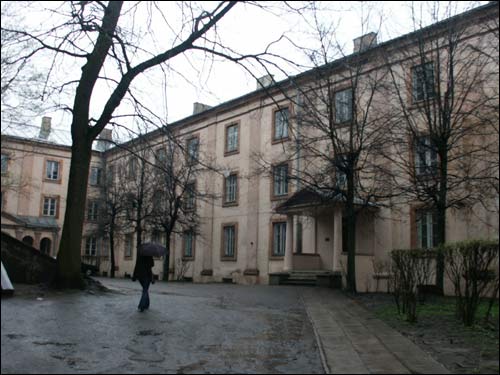 Vilnius. Orthodox church of the Holy Trinity and the monastery of Basilians (Uniate)
