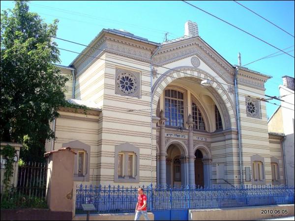 Wilno.  Synagoga chóralna