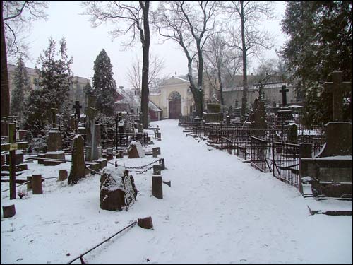 Wilno. Cmentarz Bernardyński