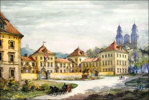 Vilnius. Estate of Radziwiłł