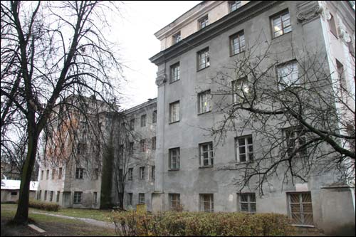  - Pałac Słuszków. Fasada południowo wschodnia