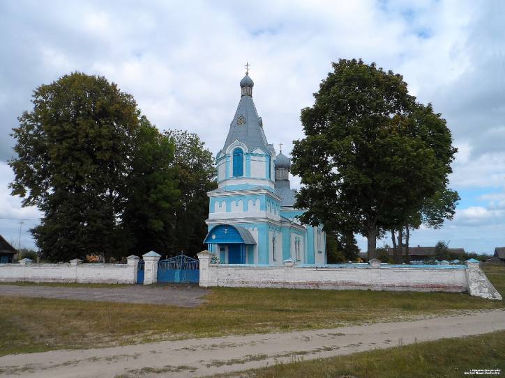 Varacevičy. Orthodox church of the Exaltation of the Holy Cross