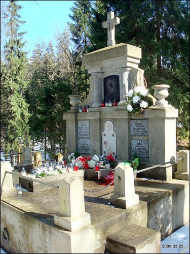 Wilno |  Cmentarz na Antokolu. Fragment cmentarza starego cywilnego