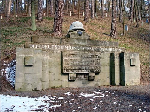 Wilno |  Cmentarz na Antokolu. Kwatera żołnierzy niemieckich i rosyjskich (1915-18)