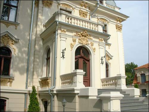  - Pałac Vileisisów. Fasada główna, fragment