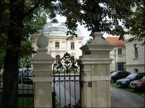  - Pałac Vileisisów. Pałac i ogrodzenie