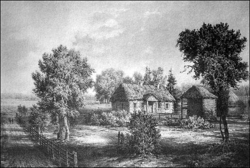  - . Zaosie farmstead (near Navahradak, Belarus)  the bornpalce of Adam Mickiewicz