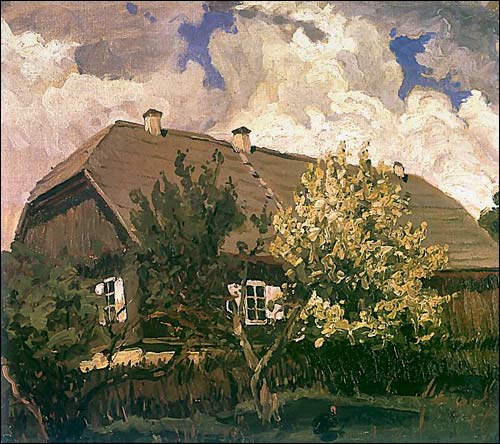  - . F. Ruszczyc. House in Bohdanow (1902)