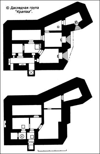 Aharodniki (Voŭčynski s/s). Defensive Fortifications 