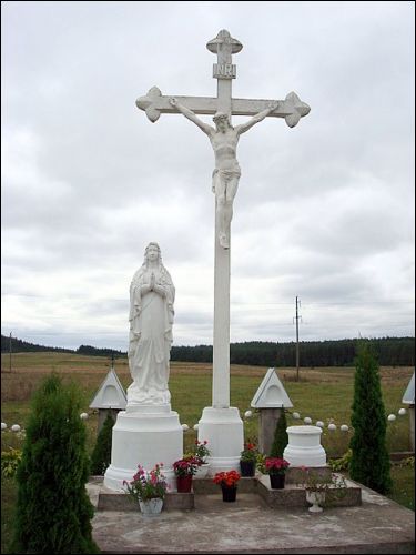 Kalveliai. In the village 