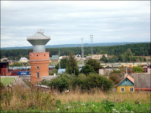 Kalveliai. In the village 