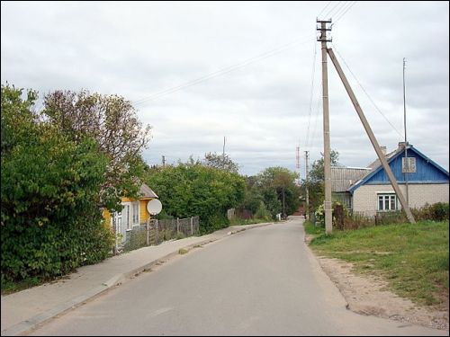 Kalveliai. In the village 