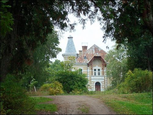 Vyžulionys.  Manor of Urubleŭski (Wróblewski)