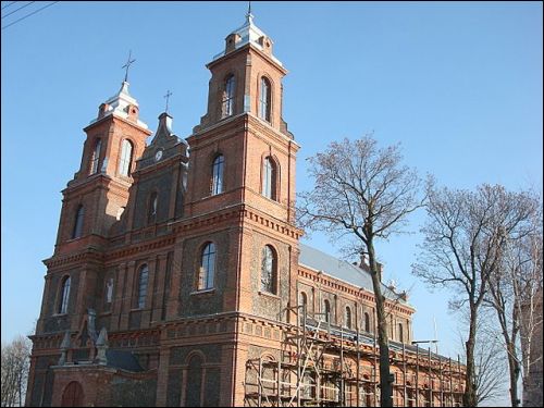 Turgeliai. Catholic church of the Assumption of the Blessed Virgin Mary