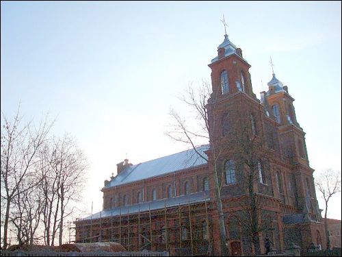 Turgeliai. Catholic church of the Assumption of the Blessed Virgin Mary