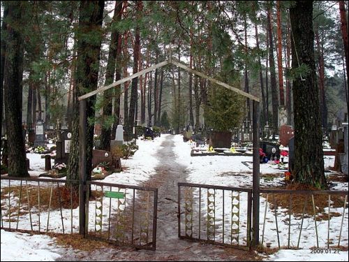 Połuknie. Cmentarz stary katolicki