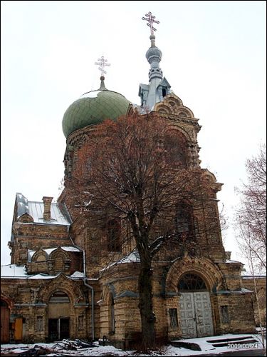 Vilnius. Orthodox church of St. Aliaksandar Neuski