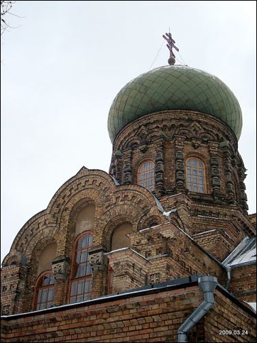 Vilnius. Orthodox church of St. Aliaksandar Neuski