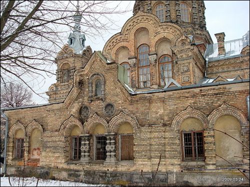 Vilnius. Orthodox church of St. Aliaksandar Neuski