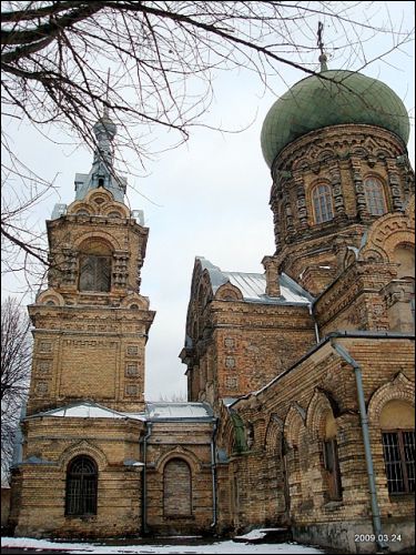 Vilnius. Orthodox church of St. Aliaksandar Neuski