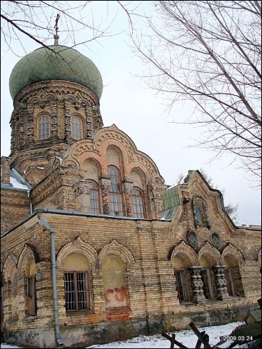 Vilnius. Orthodox church of St. Aliaksandar Neuski