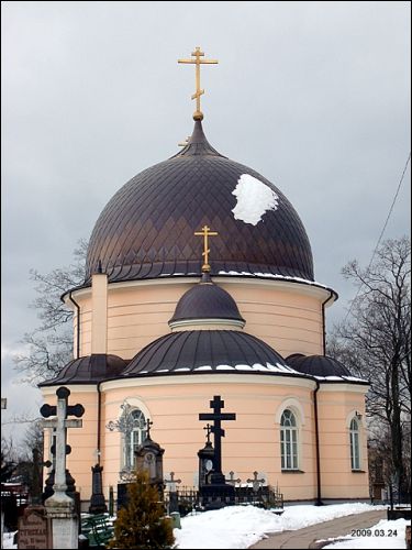 Wilno. Cerkiew cmentarna Św. Eufrozyny