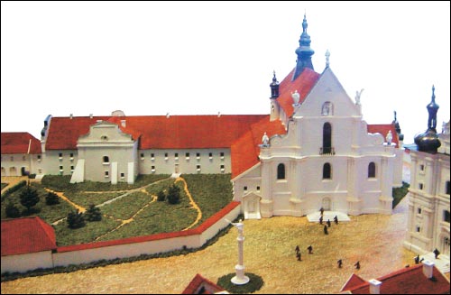 Brześć Litewski. Kościół Św. Jana Chrzciciela i klasztor Bernardynów