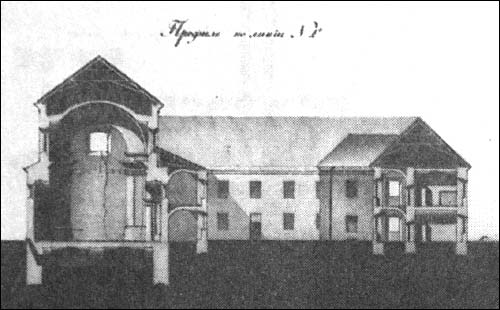Brest. Catholic church of the Immaculate Conception of Blessed Virgin Mary and the convent of Bernardine