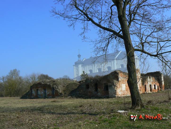 Brest. Catholic church of the Immaculate Conception of Blessed Virgin Mary and the convent of Bernardine