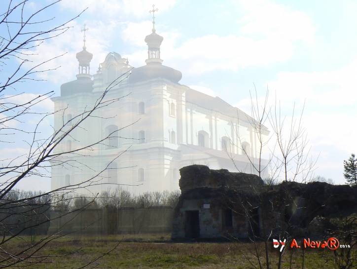 Brest. Catholic church of the Immaculate Conception of Blessed Virgin Mary and the convent of Bernardine