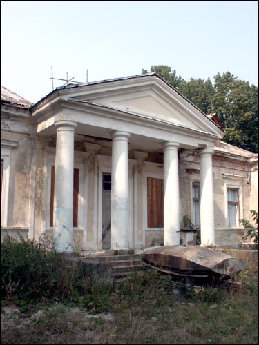 Hrymiača. Manor of Puzyna