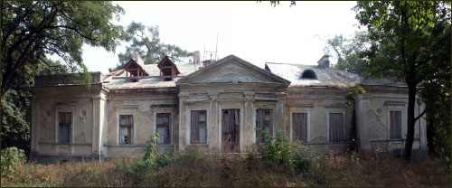Hrymiača. Manor of Puzyna