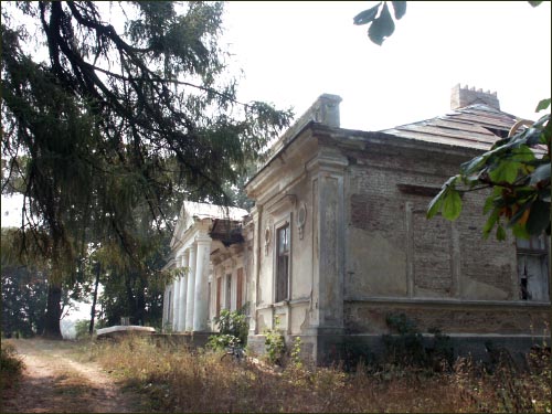 Hrymiača. Manor of Puzyna