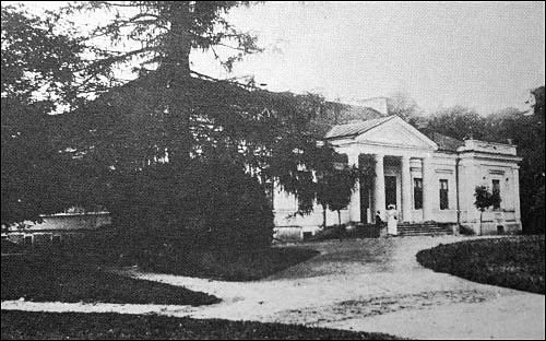 Hrymiača. Manor of Puzyna