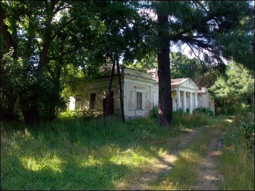 Hrymiača. Manor of Puzyna