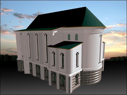 Brest. Orthodox church of St. Peter and St. Paul and monastery of Basilians