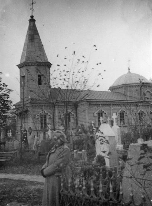 Brest. Orthodox church at cemetery