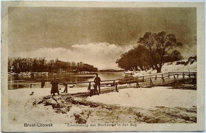 Brest.  Town photos from 1915-1918